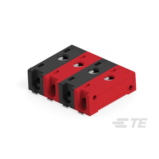4P MODULAR POKE-IN CONN_BK/RD/BK