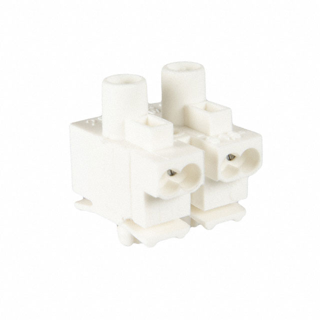 CONN TERM STRIP 2POLE SCREWLESS