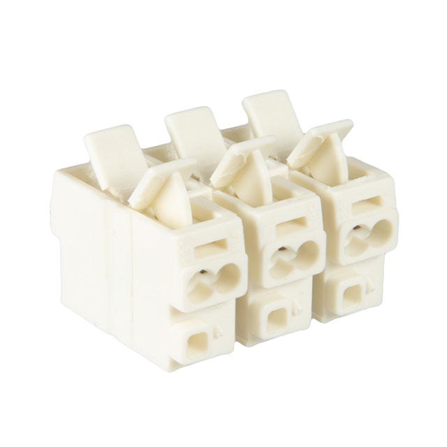 CONN TERM STRIP 3POLE SCREWLESS