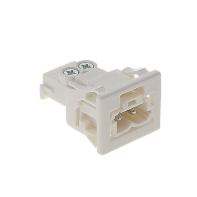 CONN PLUG 2POS SCREW PNLMT