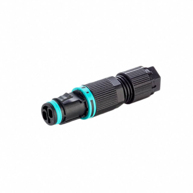 CONN SOCKET 2POS IP68 SCREW