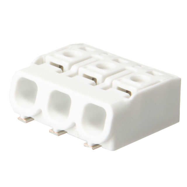 CONN LED 3POS W/ MOULDING SMT