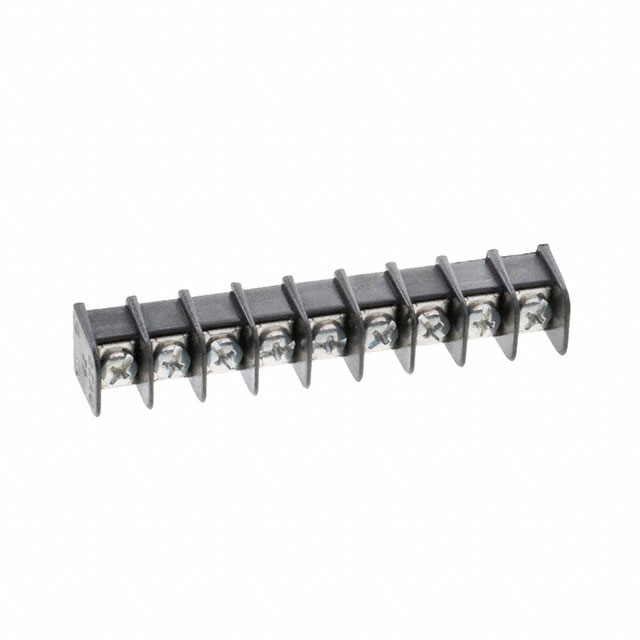 CONN BARRIER STRIP 9CIRC 0.375"