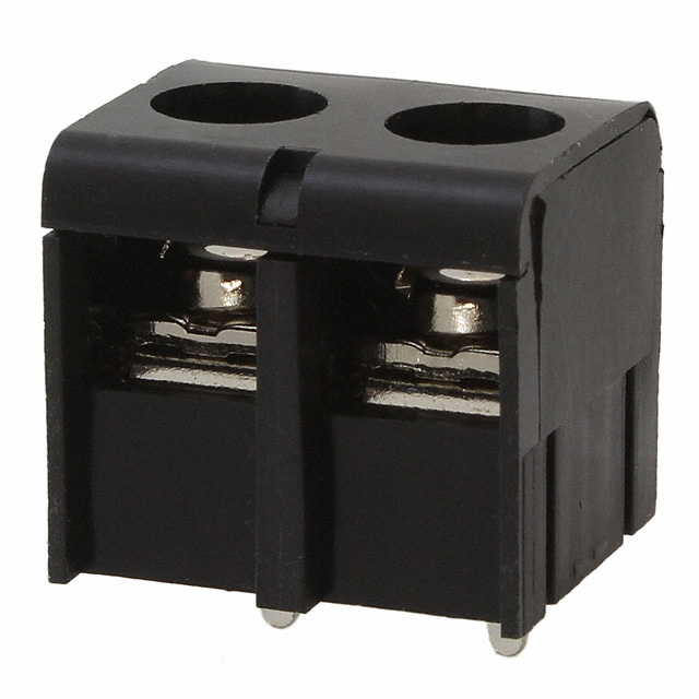 CONN BARRIER STRIP 2CIRC 0.375"