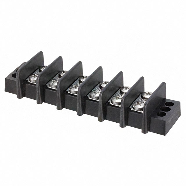 CONN BARRIER STRIP 6CIRC 0.563"