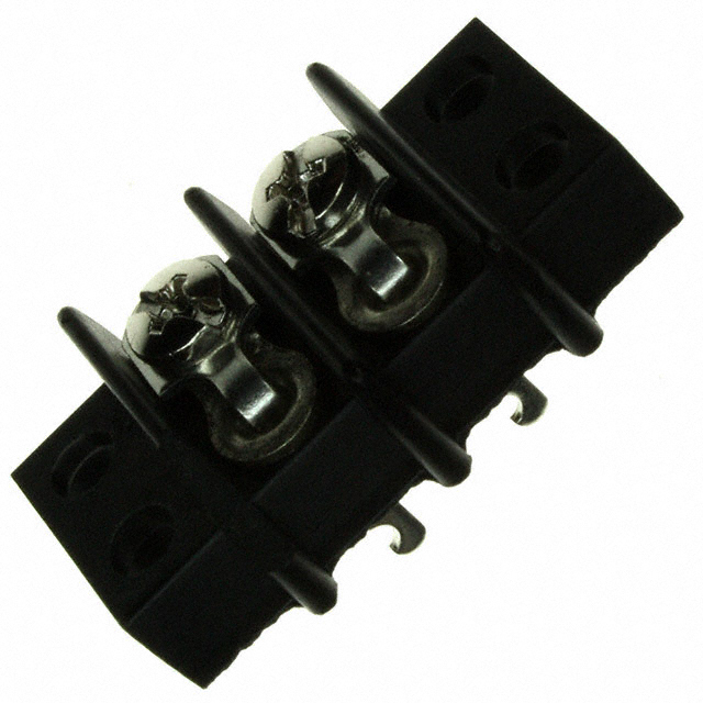 CONN BARRIER STRIP 2CIRC 0.375"