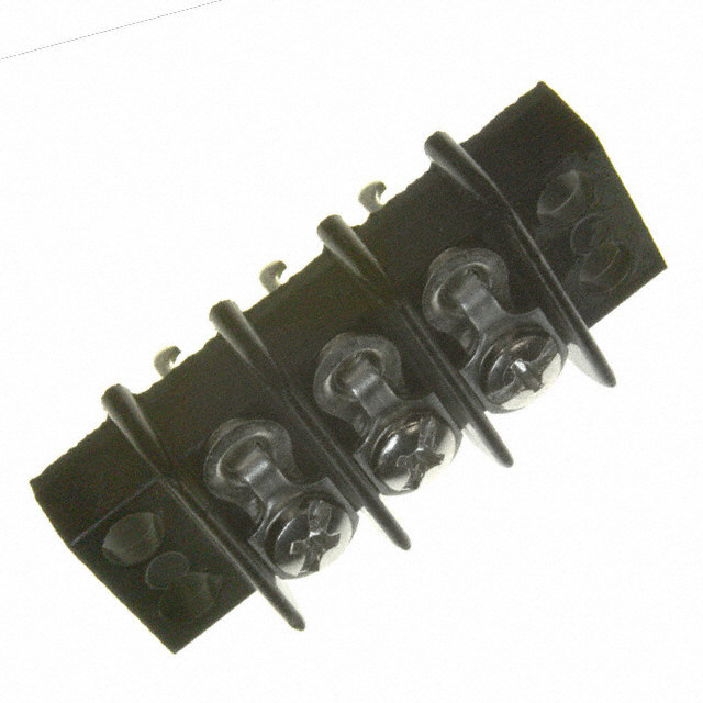 CONN BARRIER STRIP 3CIRC 0.375"