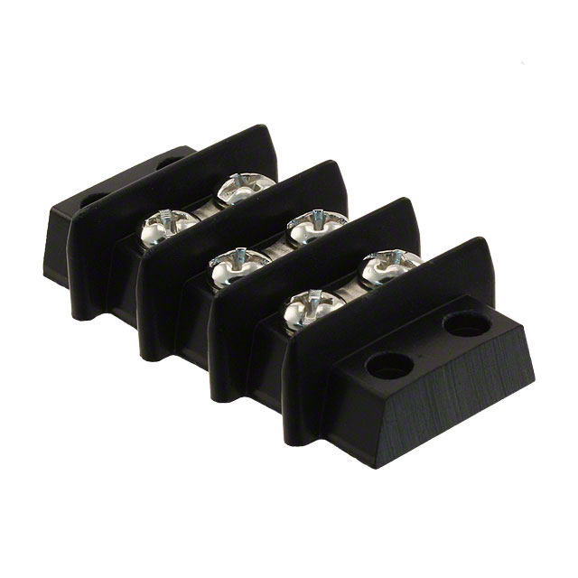 CONN BARRIER STRIP 3CIRC 0.438"