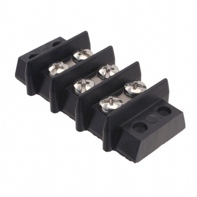 CONN BARRIER STRIP 3CIRC 0.563"