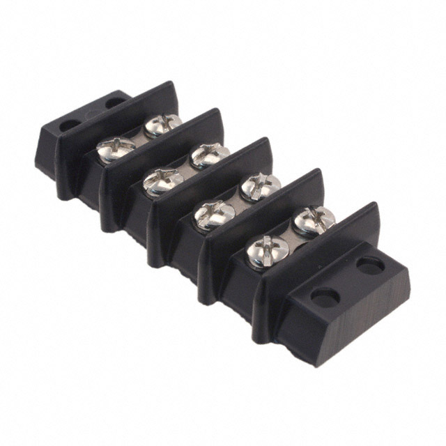 CONN BARRIER STRIP 4CIRC 0.563"