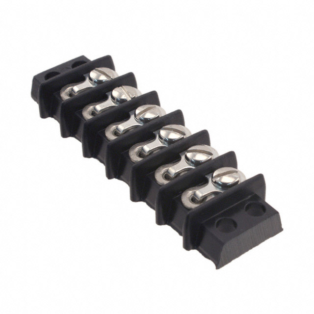 CONN BARRIER STRIP 6CIRC 0.375"