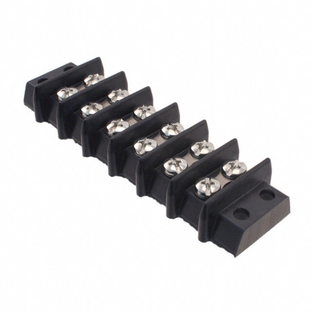CONN BARRIER STRIP 6CIRC 0.563"