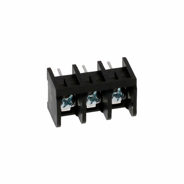 CONN BARRIER STRIP 3CIRC 0.375"