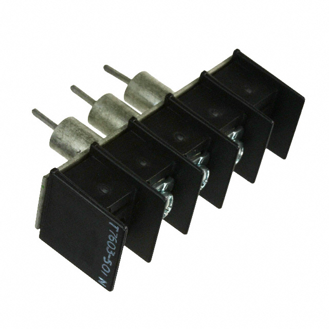 CONN BARRIER STRIP 3CIRC 0.437"