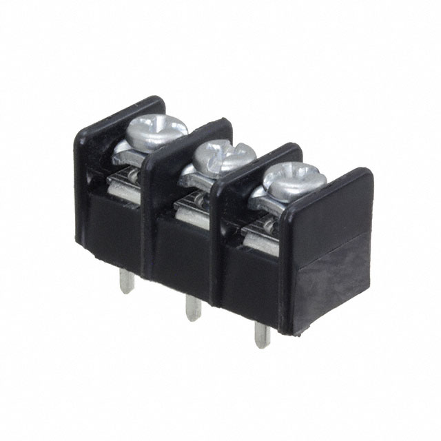CONN BARRIER STRIP 3CIRC 0.325"