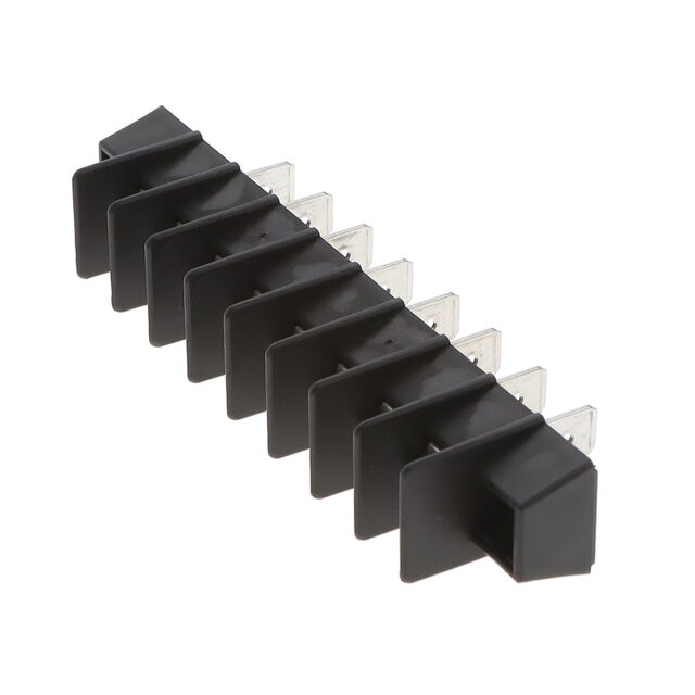 CONN BARRIER STRIP 8CIRC 0.375"