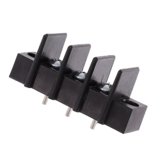 CONN BARRIER STRIP 3CIRC 0.375"