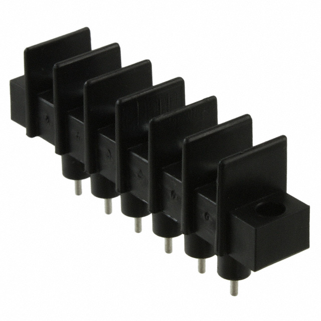 CONN BARRIER STRIP 6CIRC 0.375"