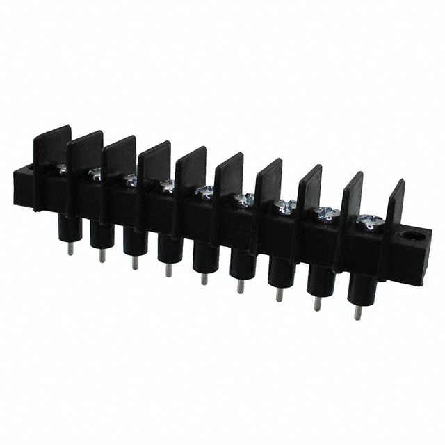 CONN BARRIER STRIP 9CIRC 0.375"
