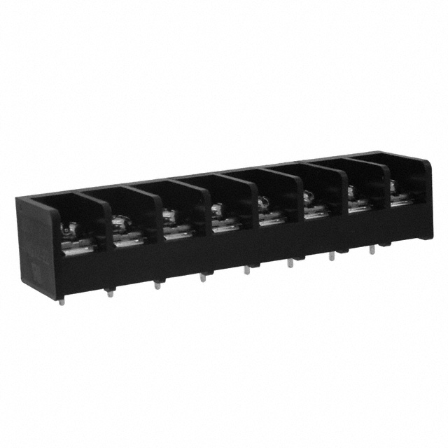 CONN BARRIER STRIP 8CIRC 0.433"