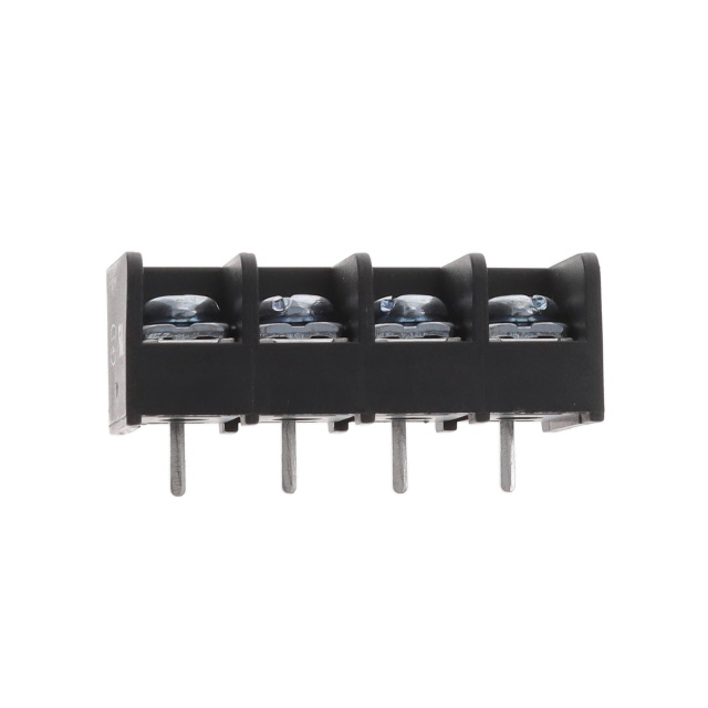CONN BARRIER STRIP 4CIRC 0.374"