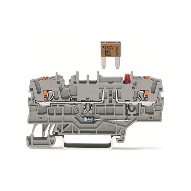 2-CONDUCTOR FUSE TERMINAL BLOCK;