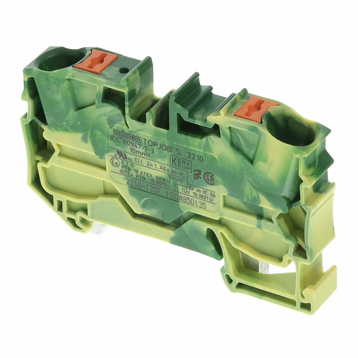 2-CONDUCTOR GROUND TERMINAL BLOC