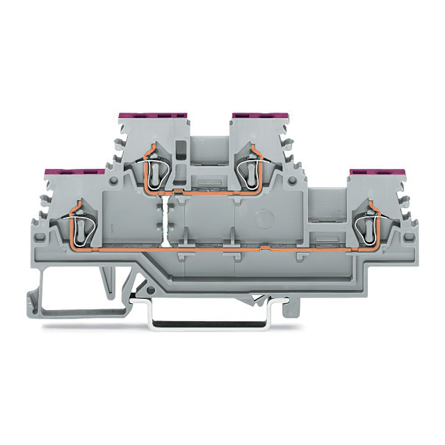 DOUBLE-DECK TERMINAL BLOCK; 4-CO