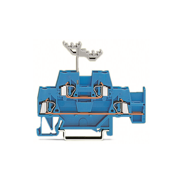 DOUBLE-DECK TERMINAL BLOCK; THRO