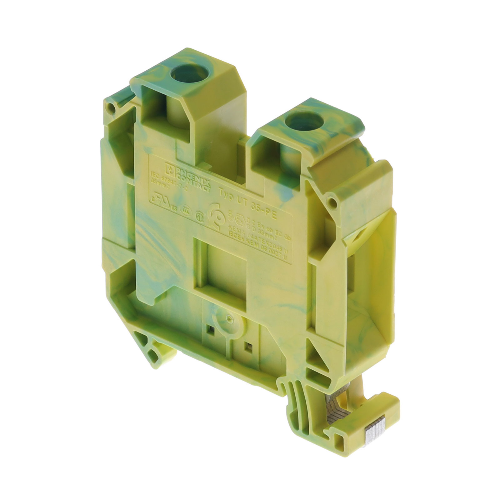 CONN TERM BLK GROUND 2-14 AWG