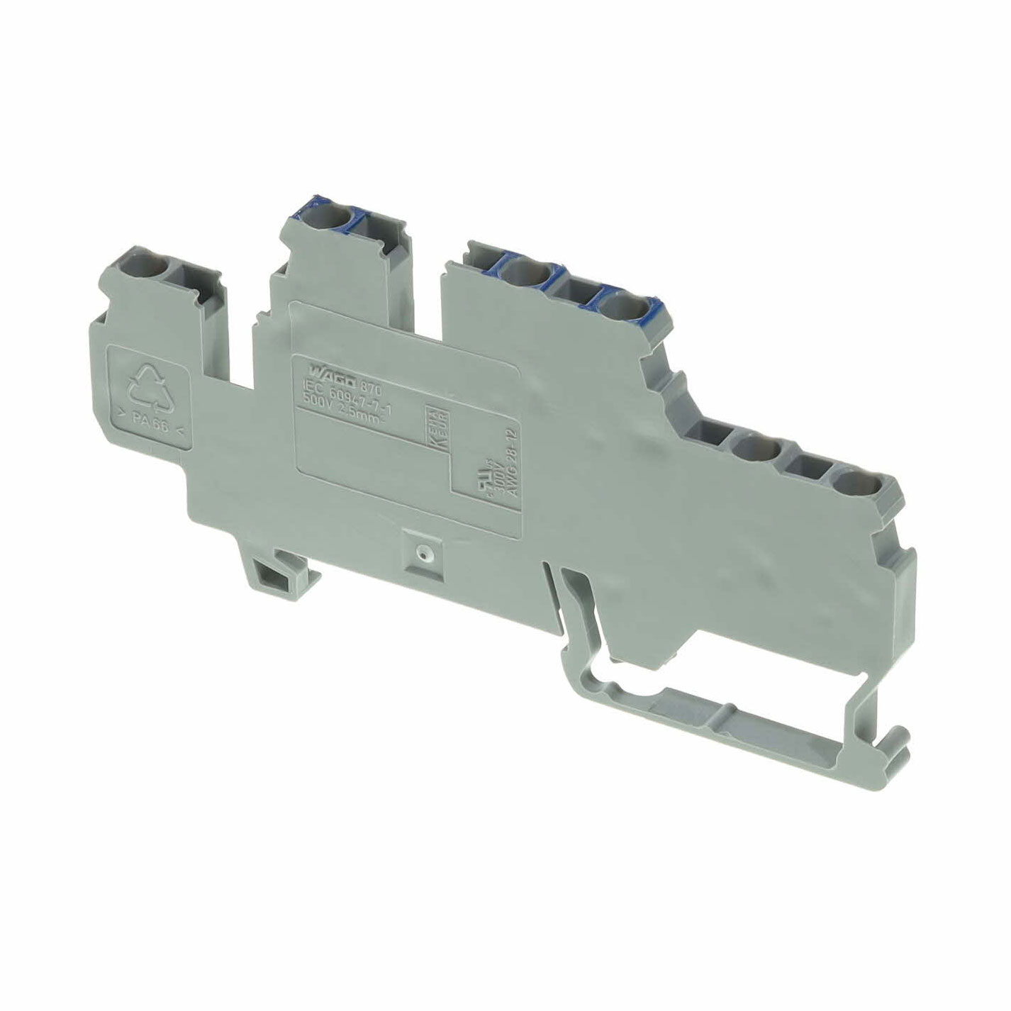 3-CONDUCTOR, DOUBLE-DECK TERMINA