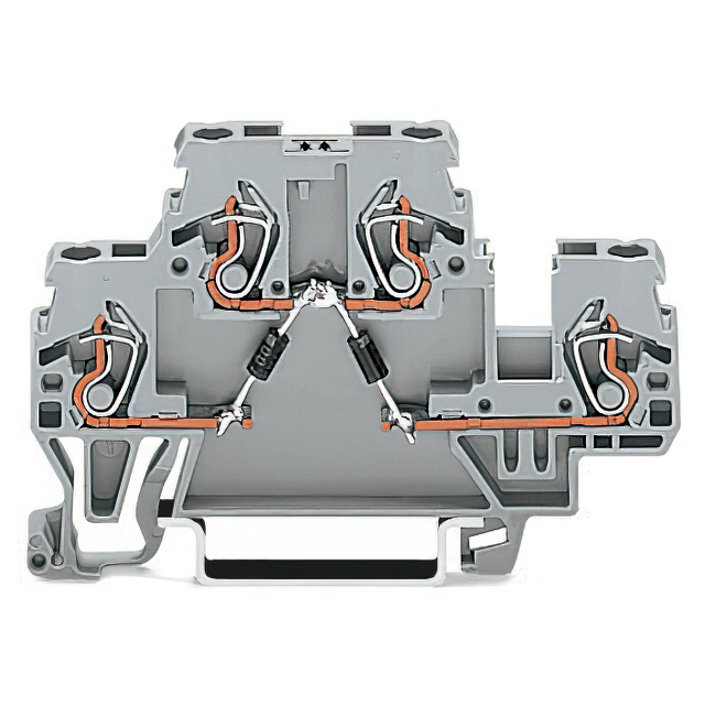 COMPONENT TERMINAL BLOCK; DOUBLE