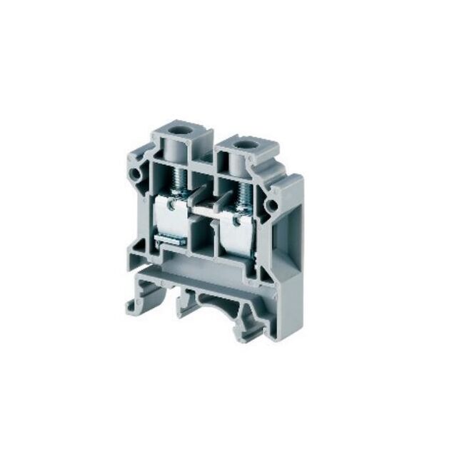 DIN TERM BLK, SCREW, FEED-THRU