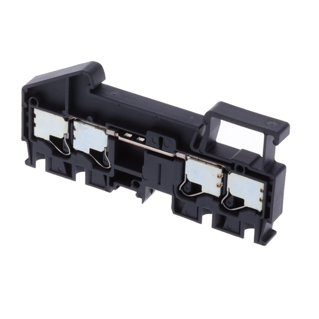 TERM BLK PUSHIN 4MM 2:2 1TIER