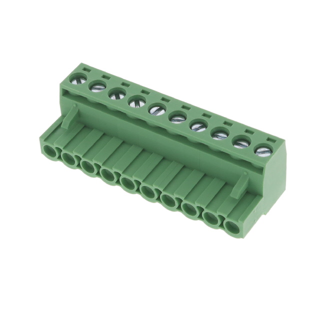TERM BLOCK PLUG 10POS 5.08MM