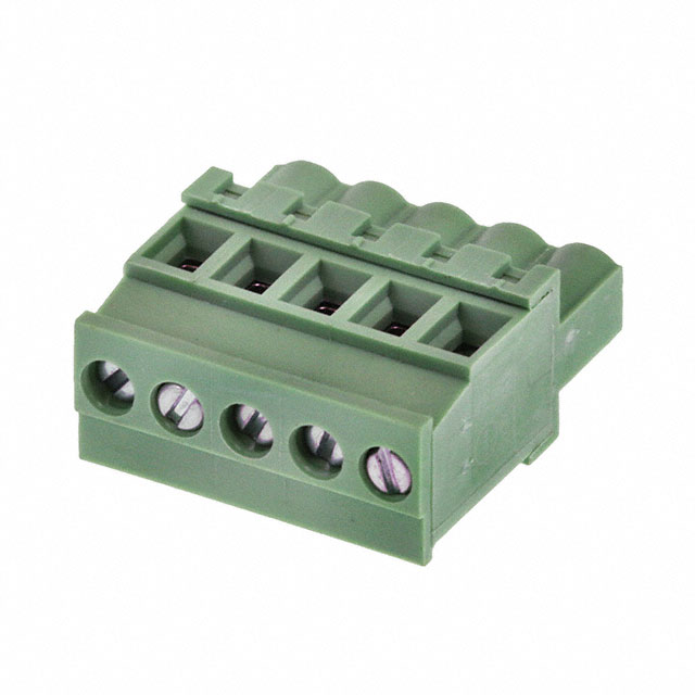 TERM BLOCK PLUG 5POS 5.08MM