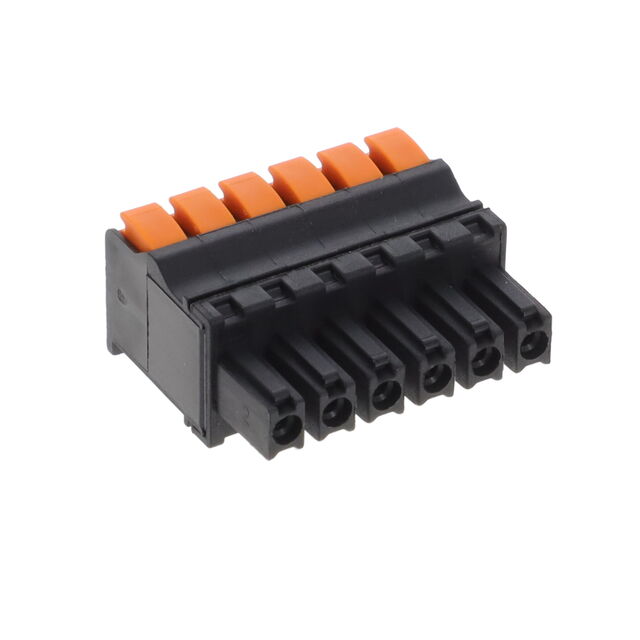 TERM BLOCK PLUG 6POS 3.81MM