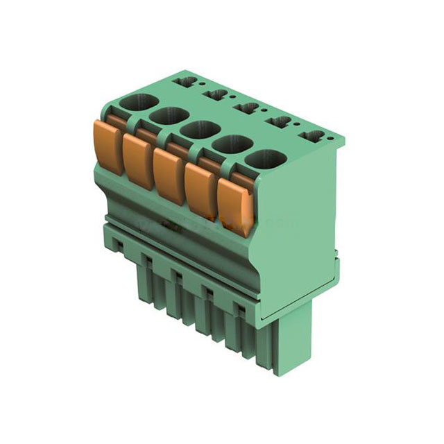TERM BLOCK PLUG 8POS 3.81MM