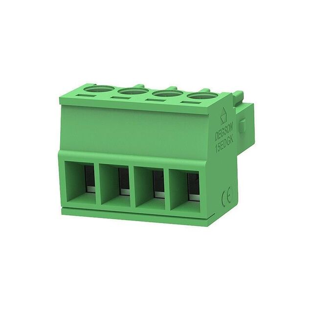TERM BLOCK PLUG 4POS 3.81MM