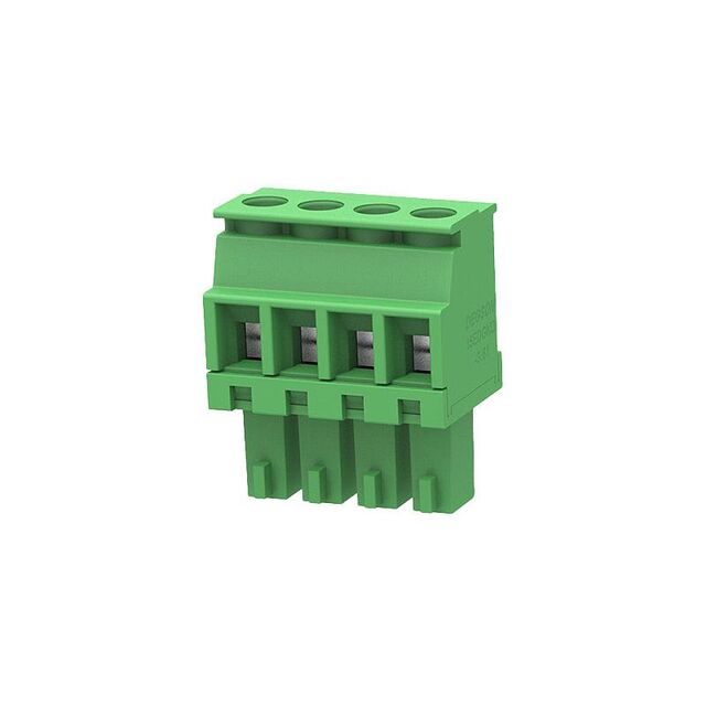 TERM BLOCK PLUG 4POS 3.81MM