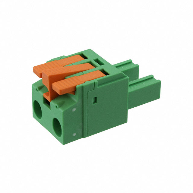 TERM BLOCK PLUG 2POS 7.62MM