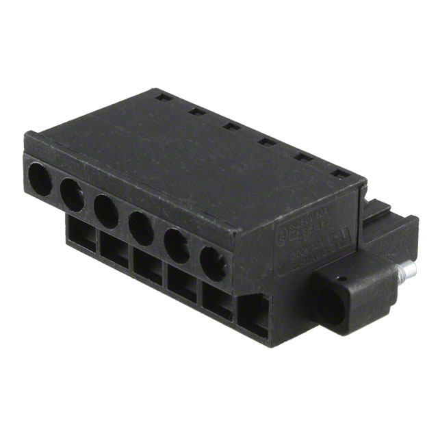 TERM BLOCK PLUG 6POS 5.08MM