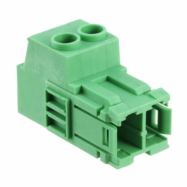 TERM BLOCK PLUG 2POS 7.62MM