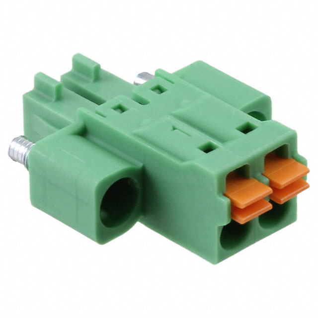 TERM BLOCK PLUG 2POS 3.81MM