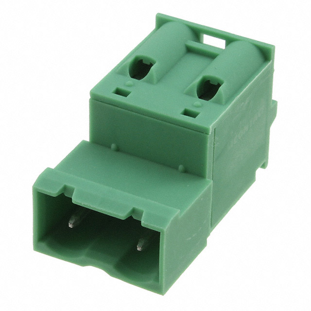 TERM BLOCK PLUG 2POS 7.62MM