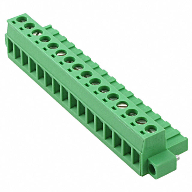 TERM BLOCK PLUG 16POS 5.08MM