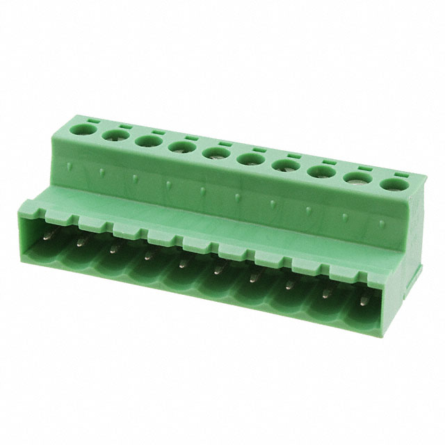 TERM BLOCK PLUG 10POS 5.08MM