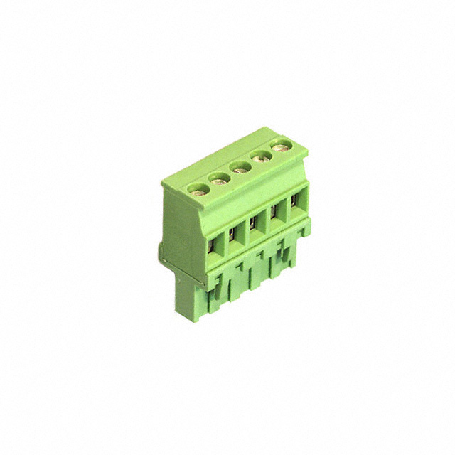 TERM BLOCK PLUG 5POS 5MM