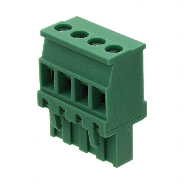 TERM BLOCK PLUG 4POS 5.08MM