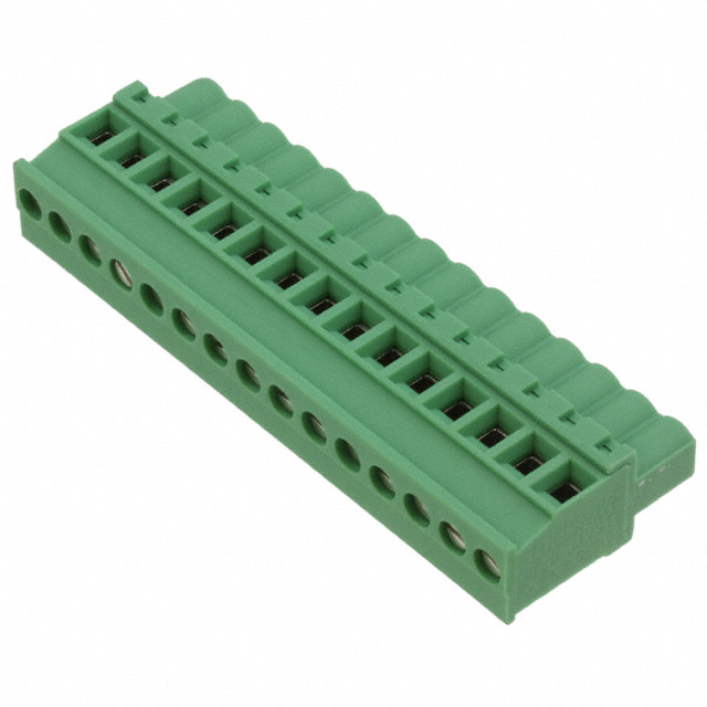 TERM BLOCK PLUG 15POS 5MM